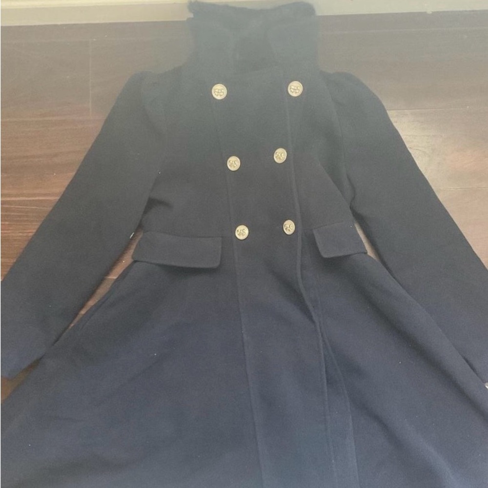 Rothschild Black Kids Pea Coat